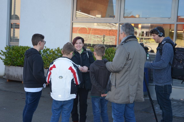 Jungreporter: Tobias Schoder, Robin Cihla und David Hochstrasser