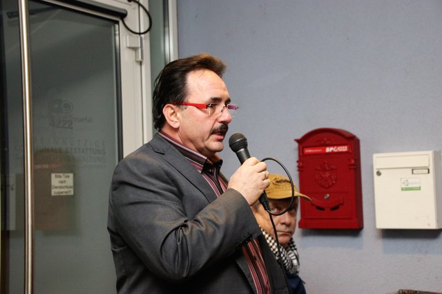 Sichtlich emotional: Bürgermeister Erich Wahl forderte Humanität auch in den neuen politischen Realitäten ein.