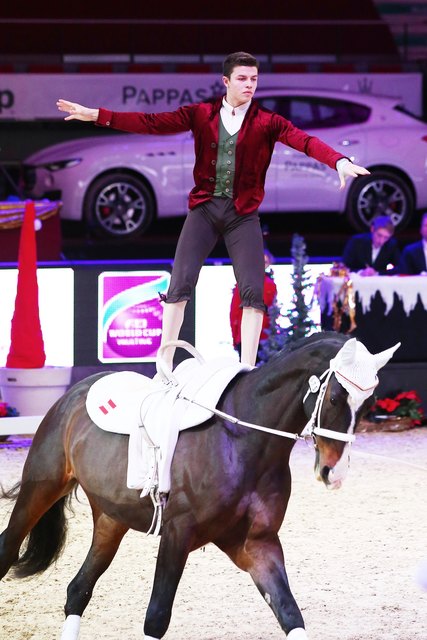 Hochtalentiert am Rücken von Pipetto: der Gänserndorfer Dominik Eder. | Foto: im|press|ions – Daniel Kaiser