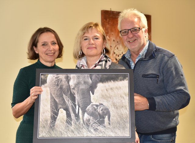 Waltraud Ottet, die Leiterin der Kindervilla Irmgard Schiemer und Wolfgang Hochreiter﻿ (v.l.) | Foto: Ottet