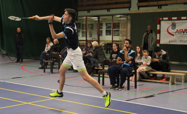 Jakob Sorger wurde am Samstag U17 Meister im Doppel