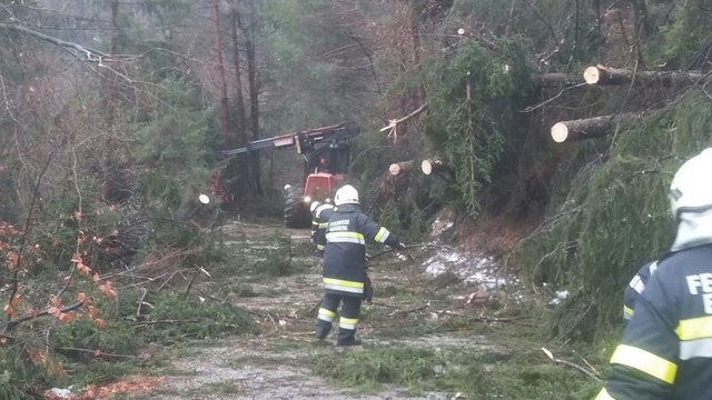 Föhnsturm-Einsätze im Abschnitt Grafenstein | Foto: BFKDO Klagenfurt Land