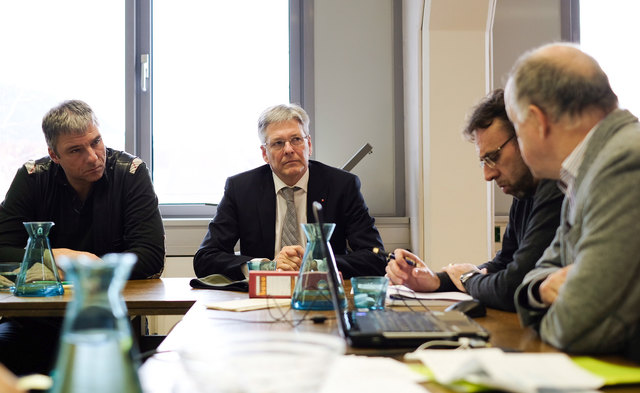 Bezirkskrisenstab in Ferlach | Foto: LPD/Büro LH Kaiser