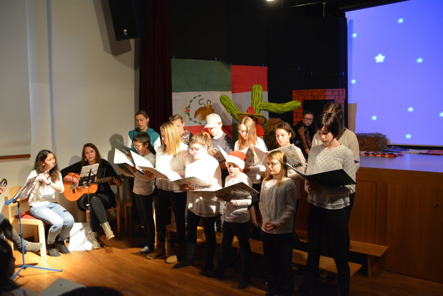 Besinnliche Weihnachtslieder wurden in Purgstall dargeboten.