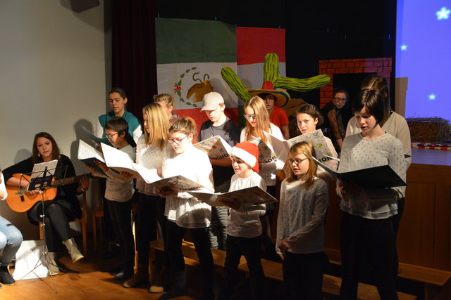 Besinnliche Weihnachtslieder wurden in Purgstall dargeboten.