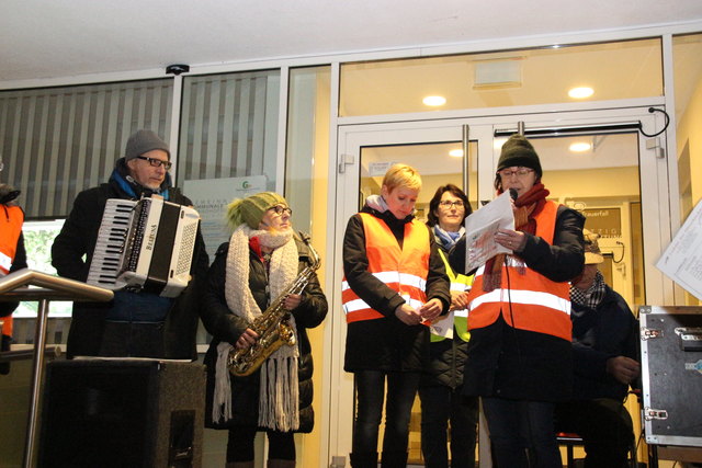 Andrea Wahl thematisierte die schwierige Situation auch für die Helfer.