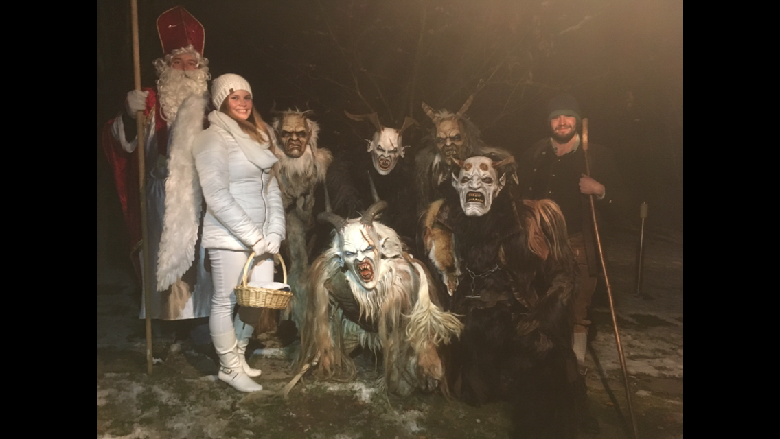 Die "Original Pucher Krampusse" treiben sich seit 1984 rum.