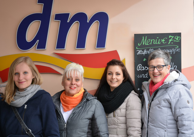 Die foodsharing-Gruppe Weiz in Kooperation mit dem dm-drogerie markt.