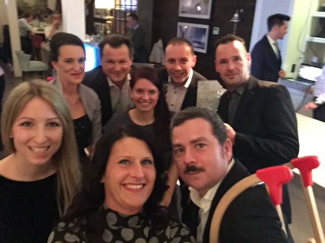 XMAS: So feierte das Bezirksblatt-Team aus Tulln. | Foto: Zeiler