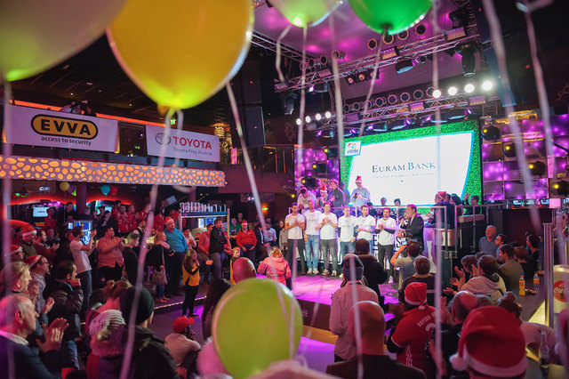 Tolle Stimmung beim SPIELERPASS WEIHNACHTSCLUB im Prater Dome | Foto: SPIELERPASS/SLKphoto.at