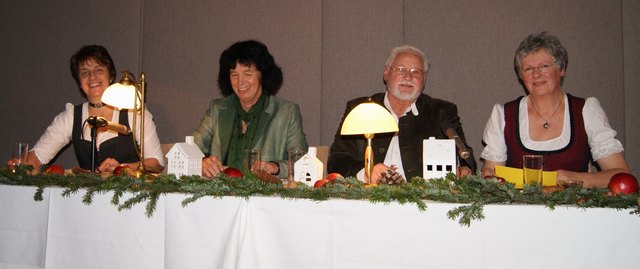 Christl Stotter, Beatrix Neumayer, Franz Fritz und Margit Gantner | Foto: Renate Ratzenböck