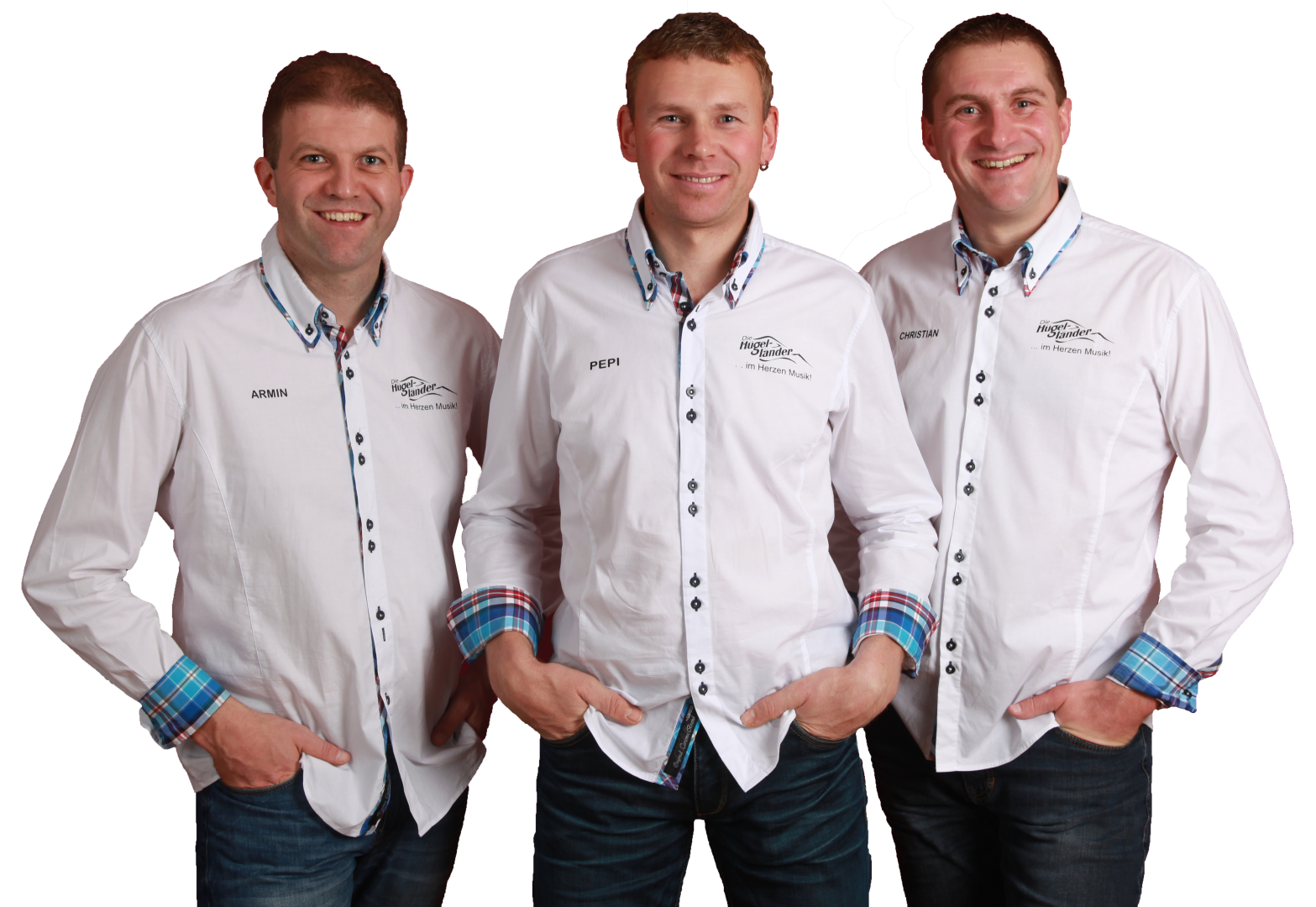 Die Hügelländer begleiten den Ball musikalisch.