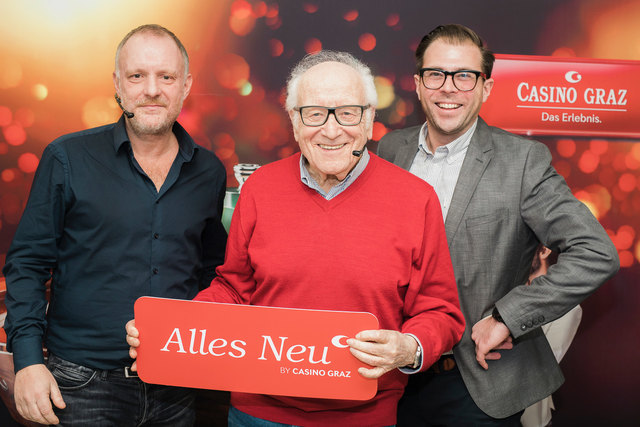 Die "Grissemänner" mit Stefan Bachernegg (r.) vom Casino | Foto: Casinos Austria/Marija Kanizaj