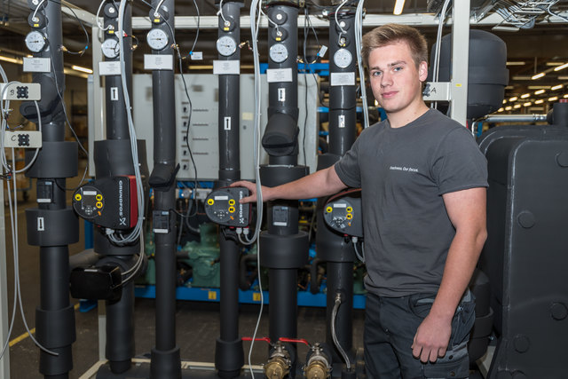 Niklas Danninger (16) absolviert die neue Doppellehre und hat sich auch eine Lehre mit Matura zum Ziel gesetzt.