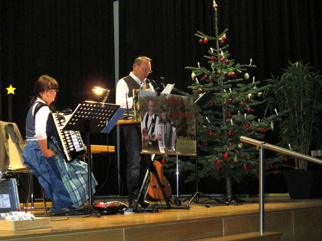 Das Duo Moni und Gerhard