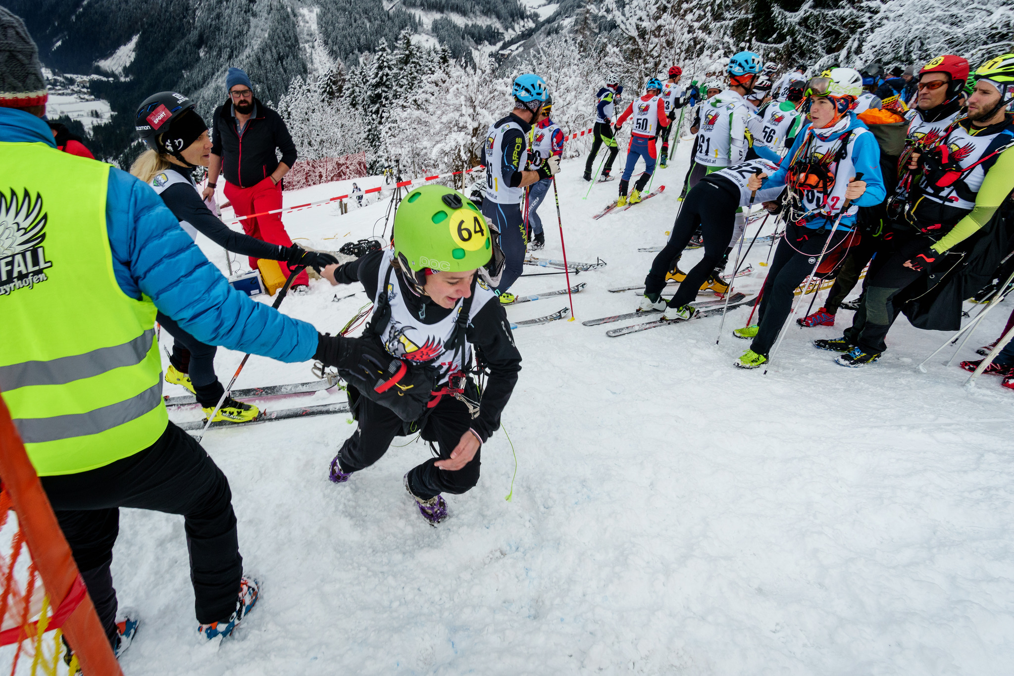 Kristin Berglund glücklich nach dem RISE&FALL Kufstein