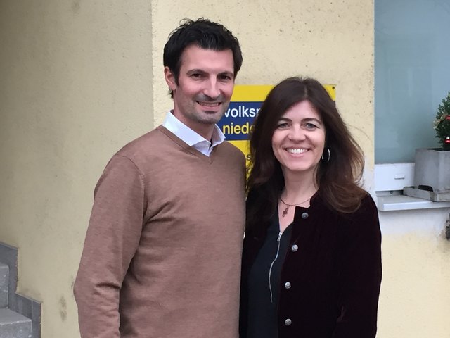 Angela Baumgartner und René Lobner ziehen Zwischenbilanz für den Bezirk Gänserndorf.