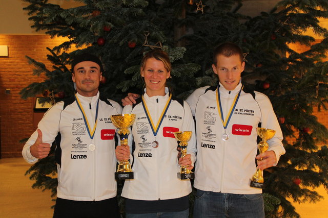 Obmann Miralem Pargan, Sylvia Popper und Christoph Schulz-Straznitzky