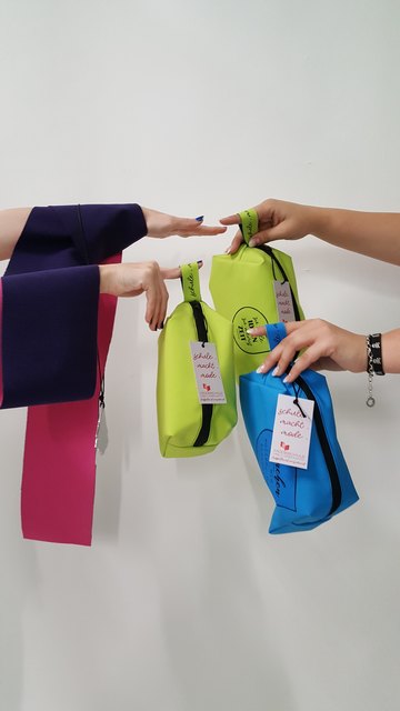 "Krims-Krams"-Tascherl, liebevoll von den kreativen Modeschülerinnen der HBLA Oberwart gefertigt