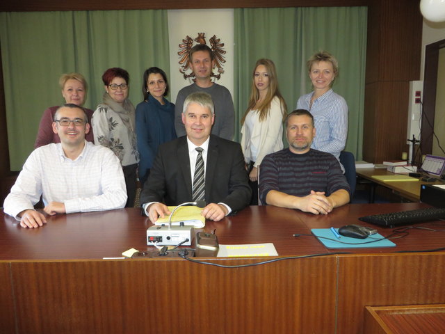 Das Bezirksgericht Jennersdorf wird zu Jahresende 2017 geschlossen, Richter Hubert Pechlaner und seine Mitarbeiter siedeln nach Güssing.