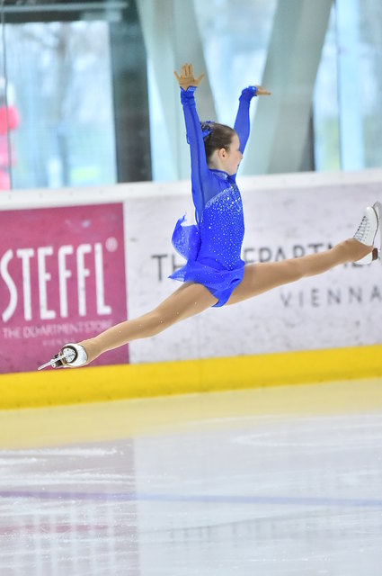 Die Salzburger Nachwuchsläuferin beeindruckte. | Foto: Kurt Jaschek