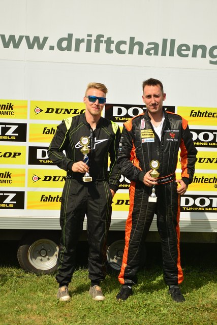 Rookies: Karl Schaber - Platz 1 Rennklasse R1 (Leebring,Mai)  und Emanuel Neuhauser - Platz 1 Rennklasse R1 (Leebring,Mai) | Foto: Fuzzy Helm für school-of-drift
