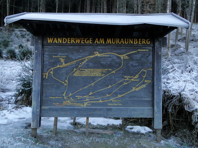Viele Wege am Muraunberg