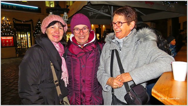 Christa, Franziska und ich