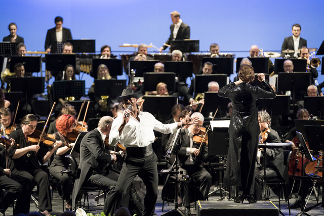 Alvin Le-Bass beim Neujahrskonzert 2018 in der Oper Graz | Foto: © Werner Kmetitsch
