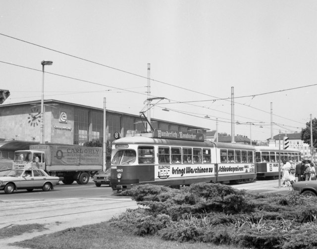 Bis 1989 konnte man mit dem 8er von Meidling bis nach Döbling fahren. Die Linie wurde wegen der U6 eingestellt. | Foto: Privatsammlung Werner Neuwirth