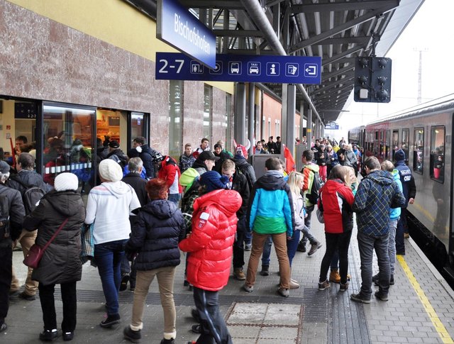 Aus dem Archiv: Ankunft in Bischofshofen | Foto: ÖBB