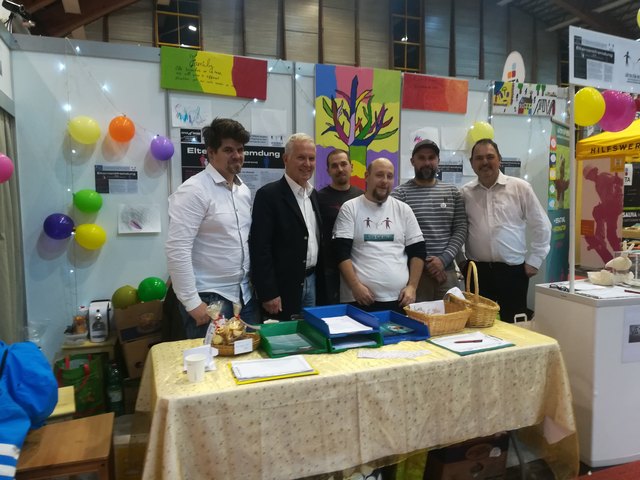 Petitionsabschluss auf der Familienmesse