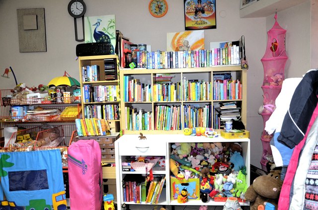 Die Kinder-Ecke lässt Kinderherzen höher schlagen