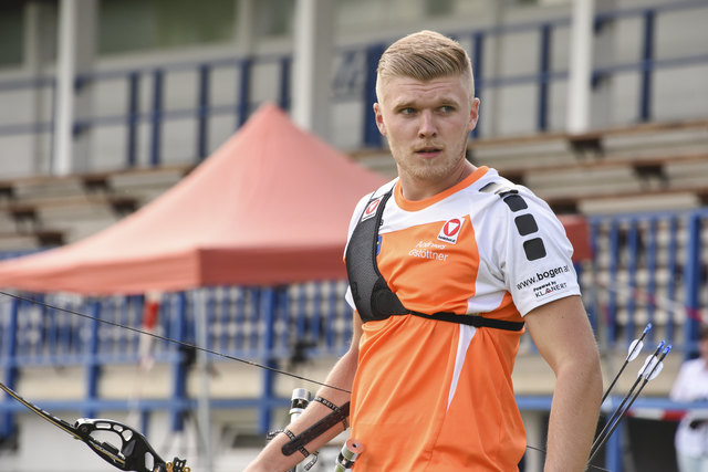 Andreas Gstöttner konnte sich unter den besten Bogenschützen etablieren und gewann den Centraleuropacup. | Foto: Gstöttner