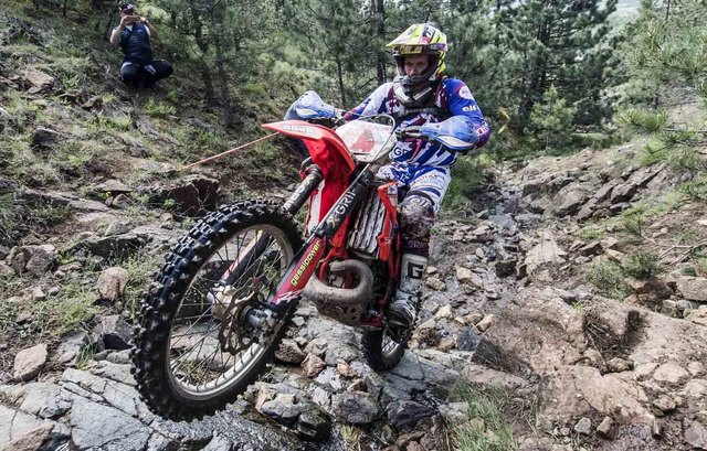 Philipp Bertl freute sich über die Zielankünfte bei den härtesten Enduro Rennen. | Foto: Bertl
