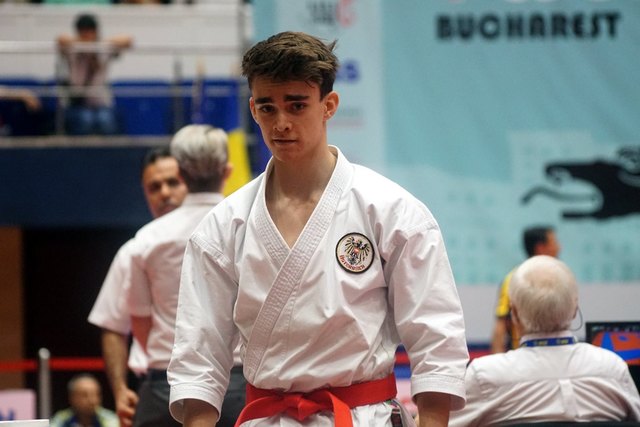 Daniel Fiala sicherte sich den tollen fünften Platz bei den World Goyu-Ryu Karate Championships U18. | Foto: Fiala