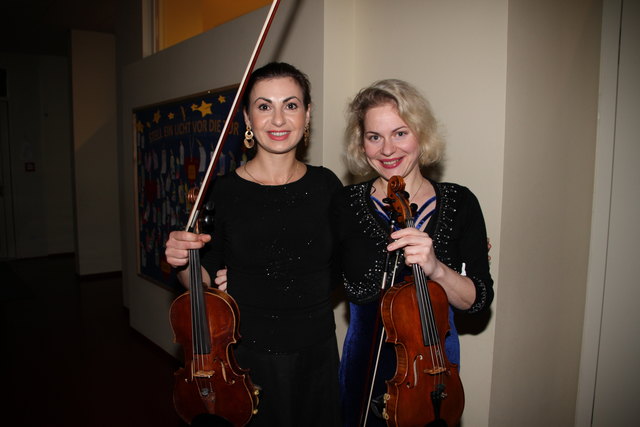 Teodora Fürhapter mit Zsuszanna Kiss.