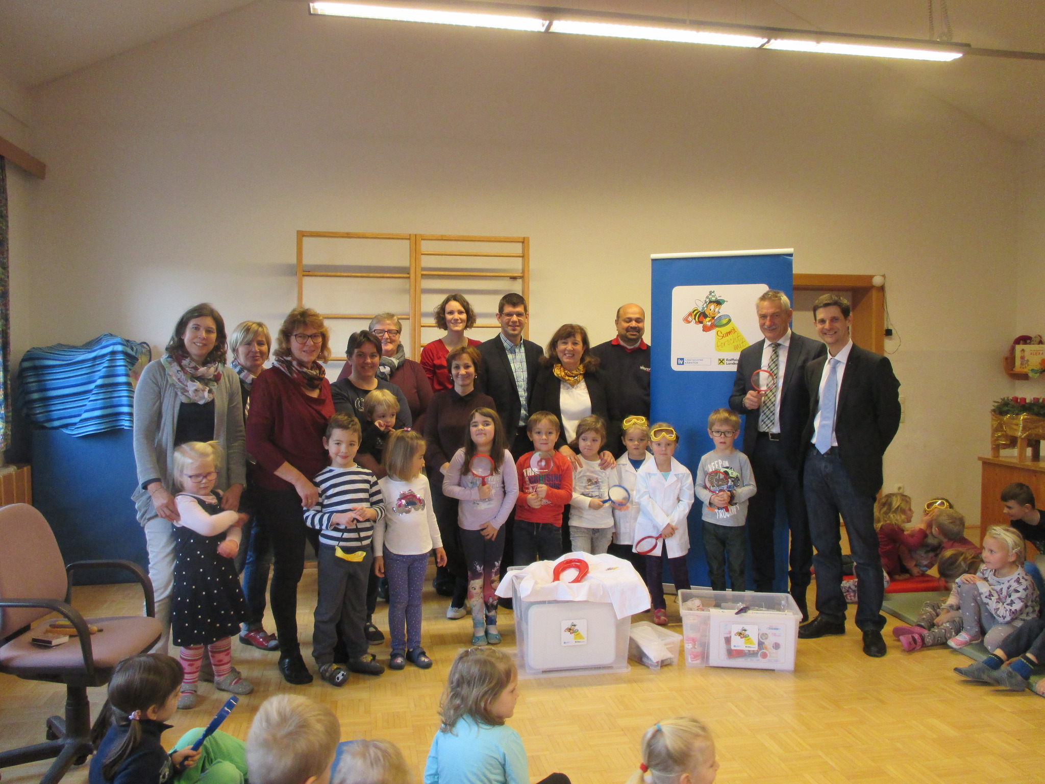 Im Kindergarten Kappel wird nun auch geforscht - St. Veit