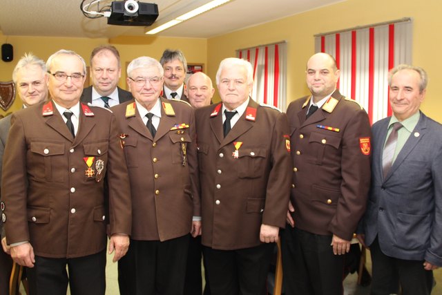 Verabschiedung in den Reservestand - HLM Franz Schrei und OLM Josef Kloiber