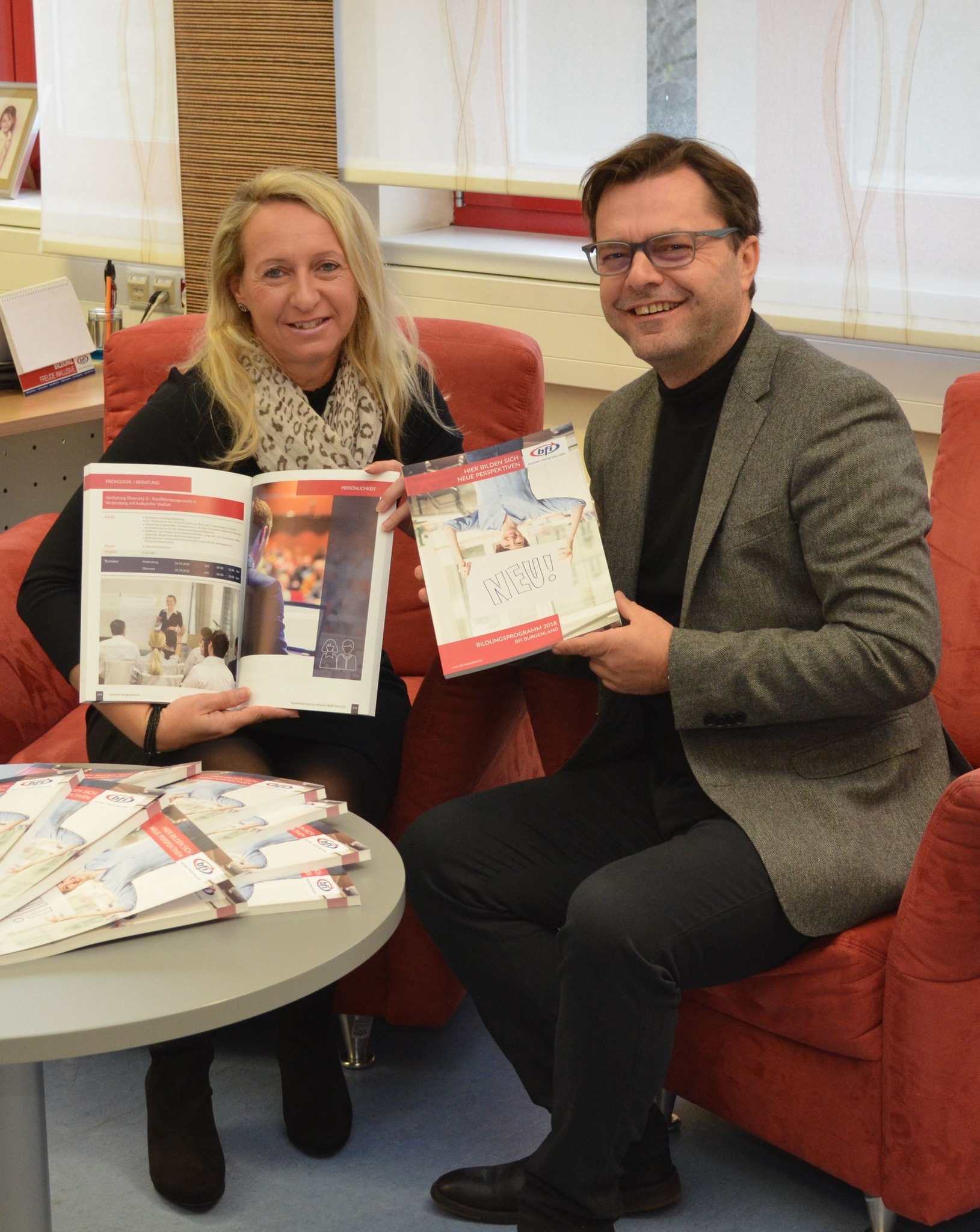 Daniela Hacker BFI präsentiert sein Bildungsprogramm für 2018 - Güssing