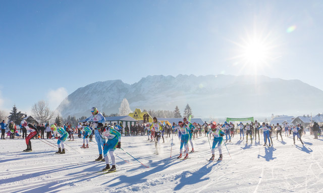 Am 27. Jänner 2018 werden wieder hunderte Langlaufbegeisterte in den Steiralauf auf den Salzkammergutloipen rund um Bad Mitterndorf starten. | Foto: Martin Huber