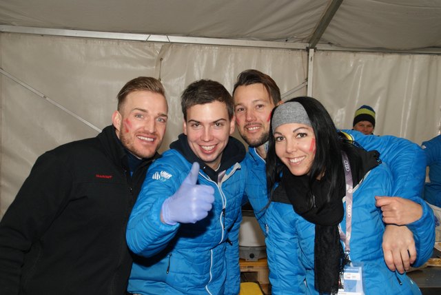 Dieses Team sorgte für die perfekte Verpflegung der tausenden Fans.