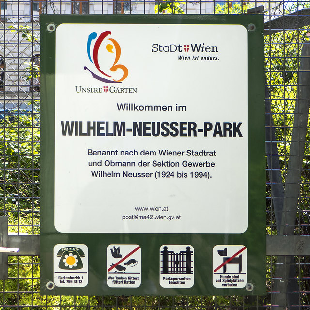 In Zukunft soll der Park den Namen der Begründerin der Abendschule, Wanda Lanzer, tragen | Foto: Gugerell