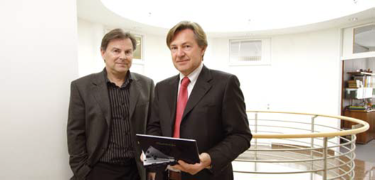 Die Brüder Böhm wollen mit dem Businesspark in Potzneusiedl weitere Firmen in die Region holen.