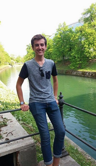 Vincent Delaplace machte auch einen Zwischenstopp im BORG Grieskirchen.