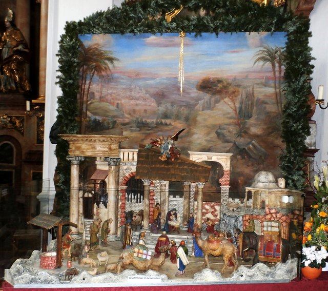 die Thalgauer Kirchenkrippe