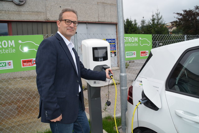 E-Carsharing - die letzte Initiative der Gemeindewerke Telfs unter Geschäftsführer Christian Mader.﻿