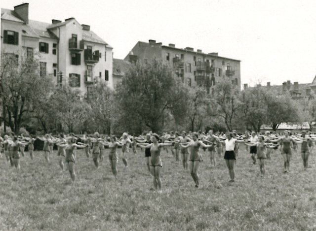 Damals noch als Jahngarten bekannt – das Gelände des ATG Graz im Jahr 1930. | Foto: ATG