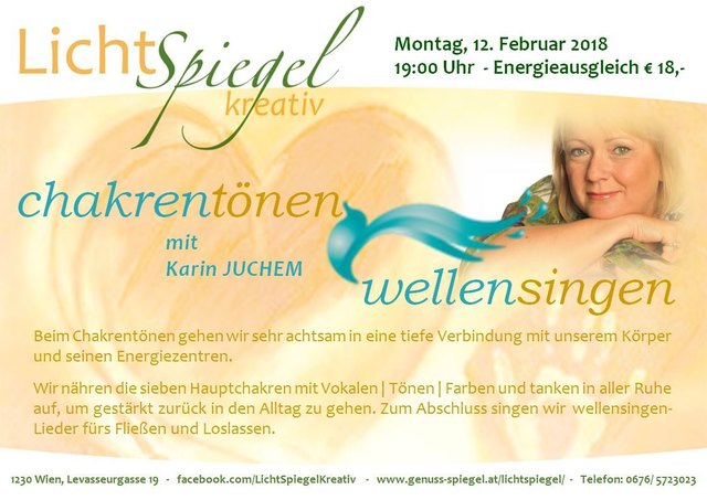 chakrentönen & wellensingen - mit Karin JUCHEM