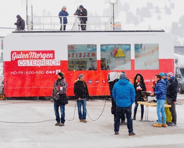 Das mobile Studio von "Unterwegs in Österreich" macht in der kommenden Woche im Ennstal Halt. | Foto: ORF